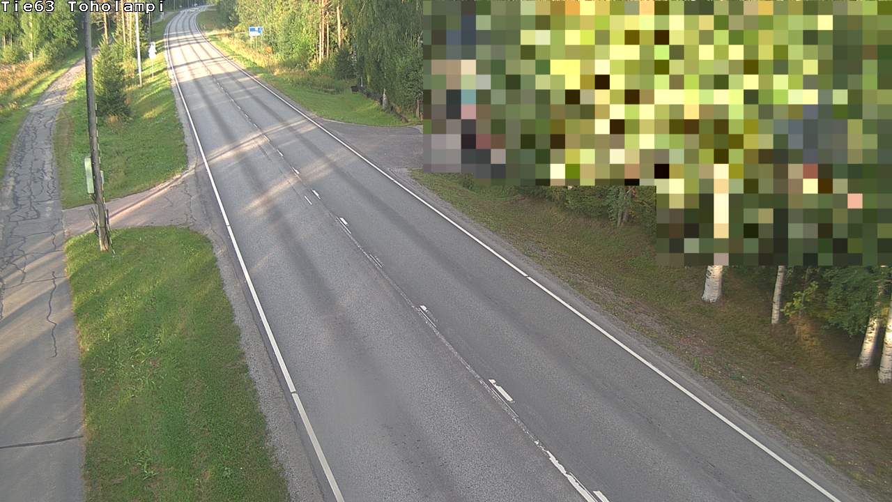 Weather Camera Image Väg 63 Toholampi, Toholampi, Keski-Pohjanmaa