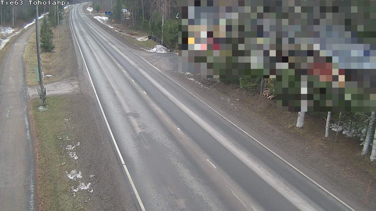 Weather Camera Image Väg 63 Toholampi, Toholampi, Keski-Pohjanmaa
