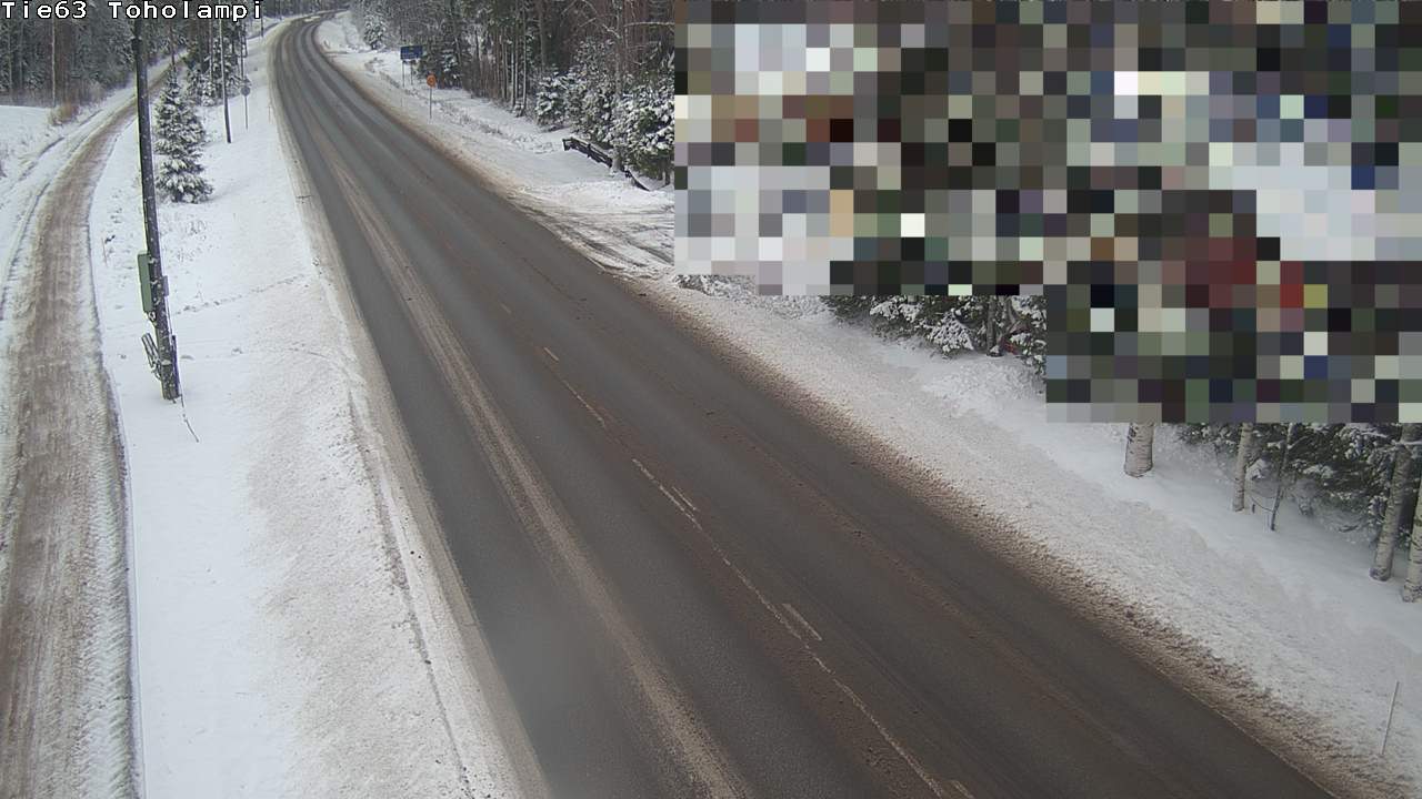 Weather Camera Image Väg 63 Toholampi, Toholampi, Keski-Pohjanmaa