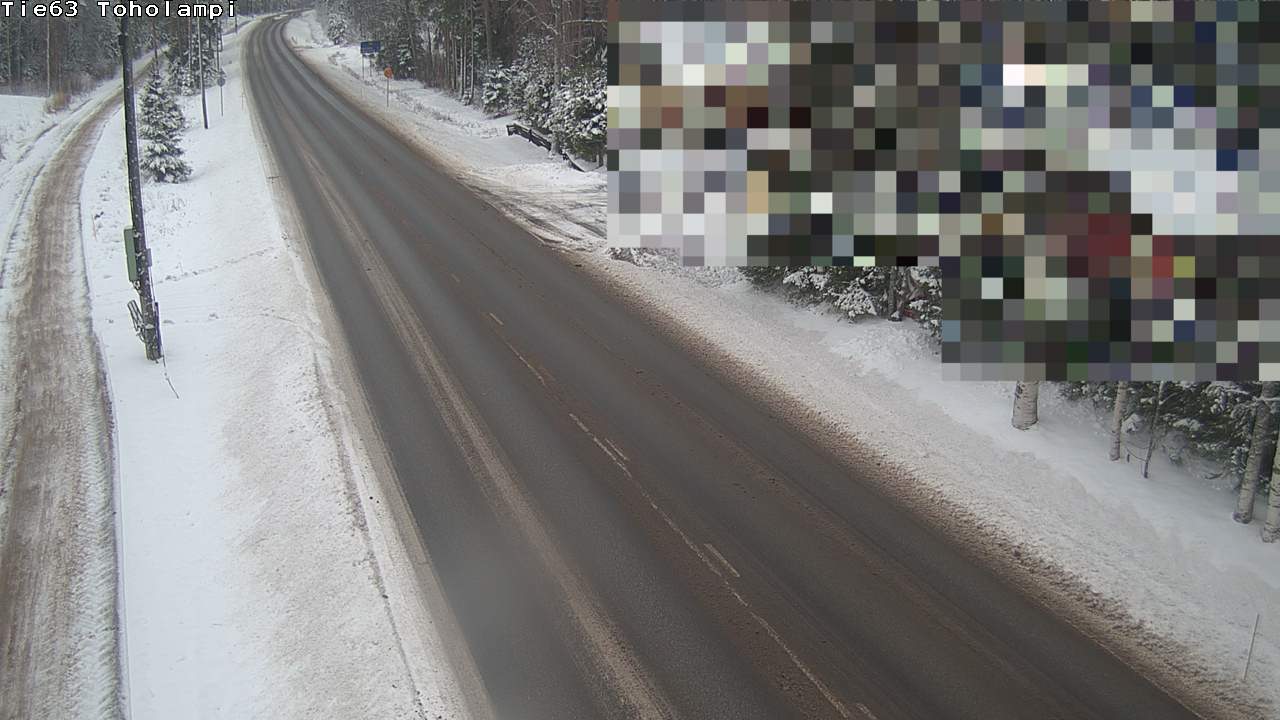 Weather Camera Image Väg 63 Toholampi, Toholampi, Keski-Pohjanmaa