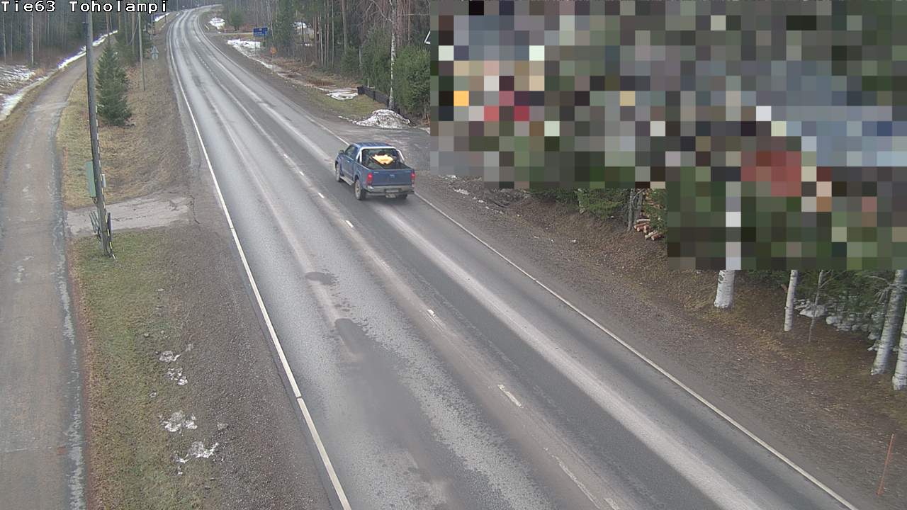 Weather Camera Image Väg 63 Toholampi, Toholampi, Keski-Pohjanmaa
