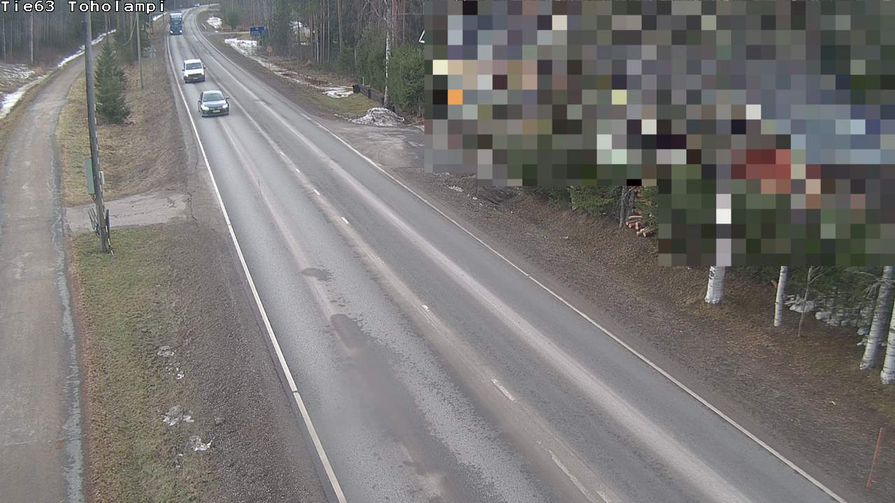 Weather Camera Image Väg 63 Toholampi, Toholampi, Keski-Pohjanmaa