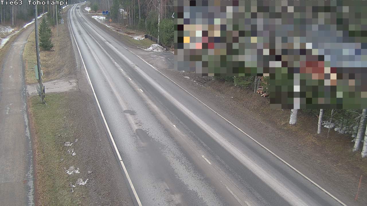 Weather Camera Image Väg 63 Toholampi, Toholampi, Keski-Pohjanmaa