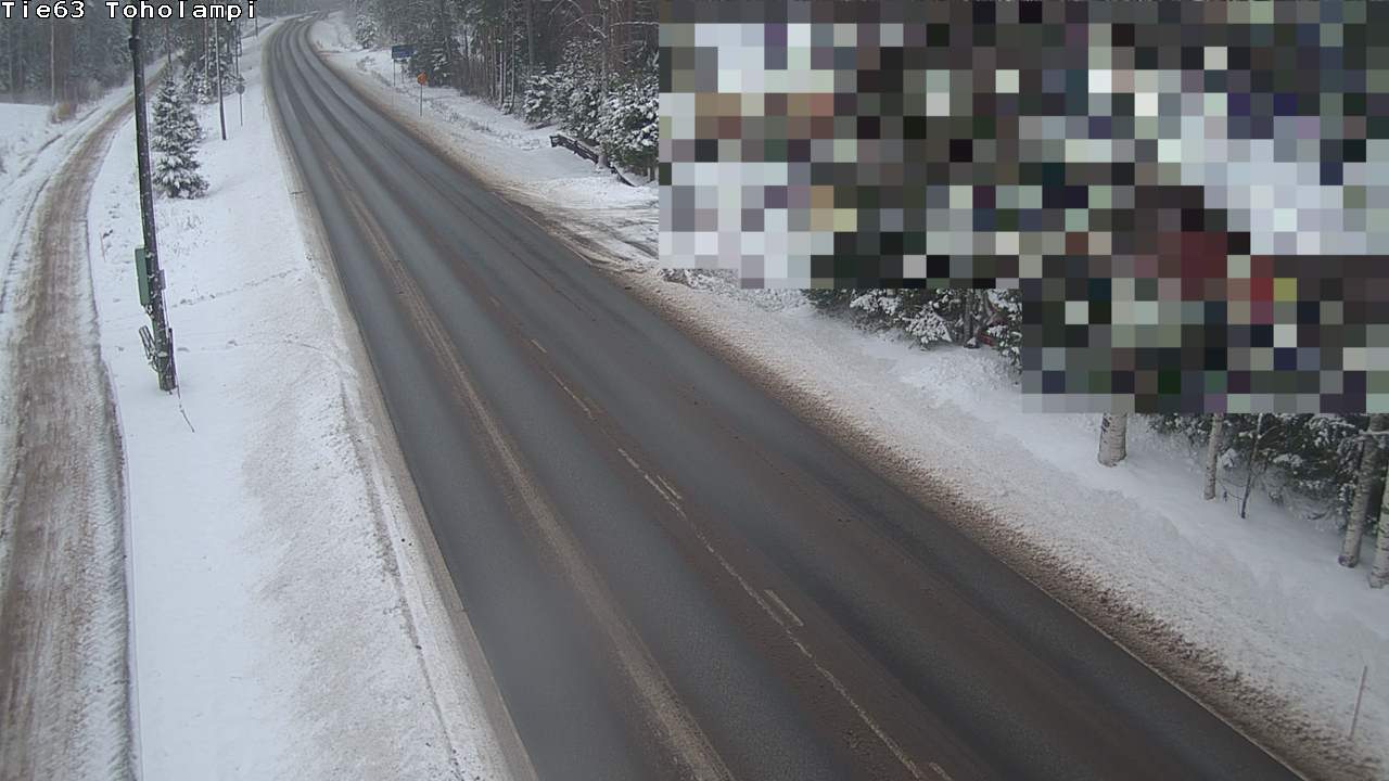 Weather Camera Image Väg 63 Toholampi, Toholampi, Keski-Pohjanmaa