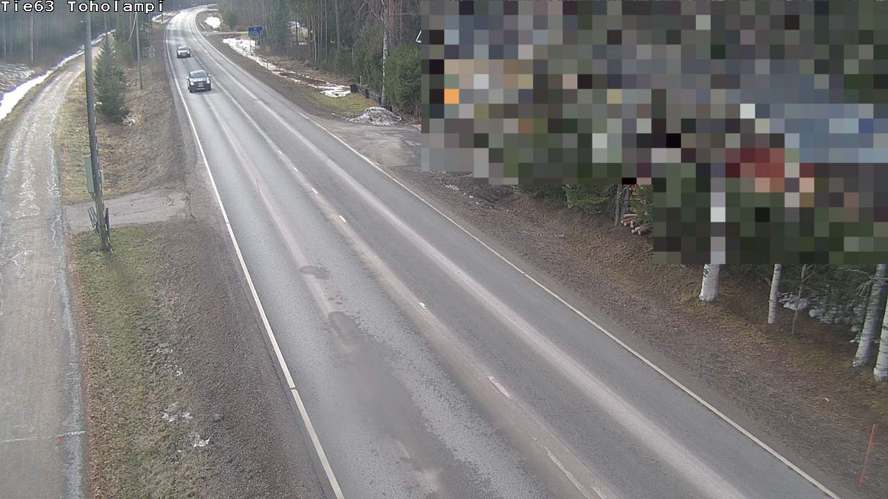 Weather Camera Image Väg 63 Toholampi, Toholampi, Keski-Pohjanmaa
