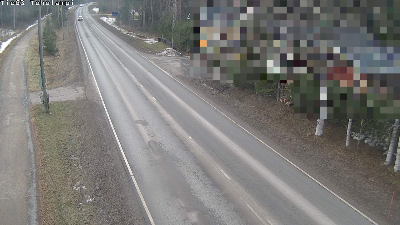Weather Camera Image Väg 63 Toholampi, Toholampi, Keski-Pohjanmaa