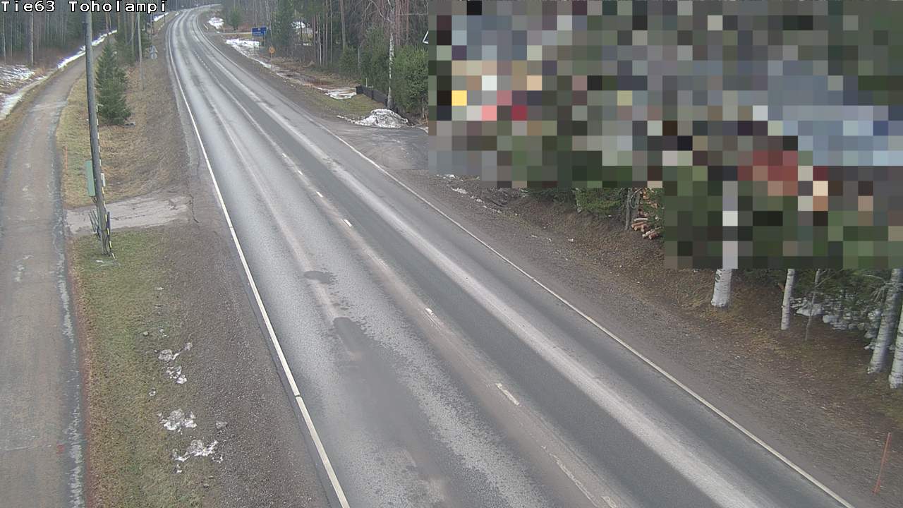 Weather Camera Image Väg 63 Toholampi, Toholampi, Keski-Pohjanmaa