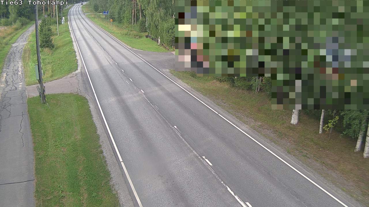 Weather Camera Image Väg 63 Toholampi, Toholampi, Keski-Pohjanmaa
