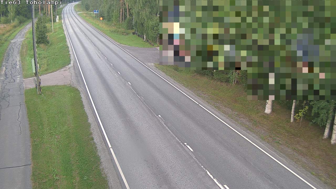 Weather Camera Image Väg 63 Toholampi, Toholampi, Keski-Pohjanmaa