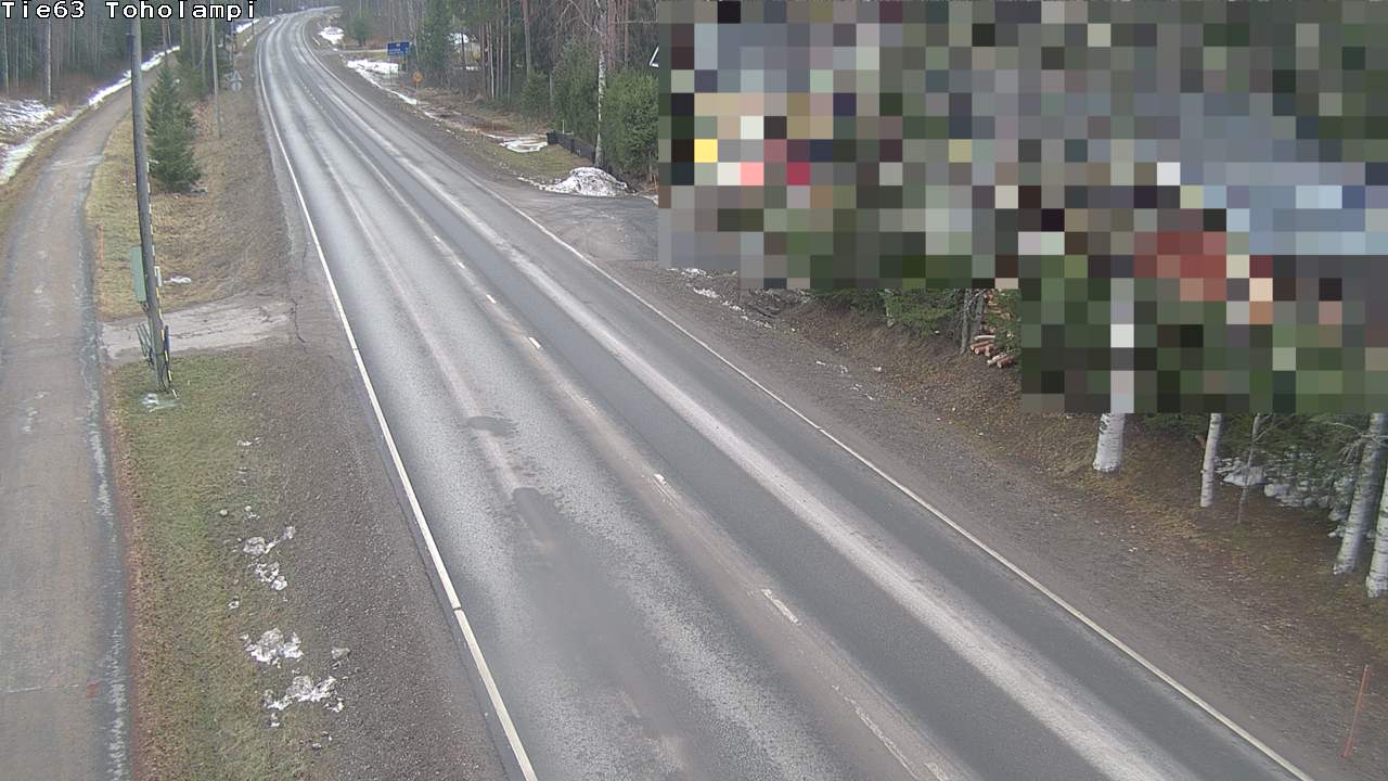 Weather Camera Image Väg 63 Toholampi, Toholampi, Keski-Pohjanmaa
