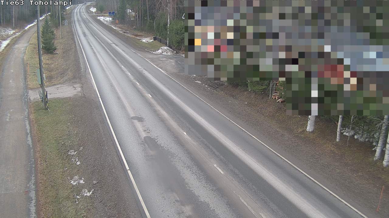 Weather Camera Image Väg 63 Toholampi, Toholampi, Keski-Pohjanmaa