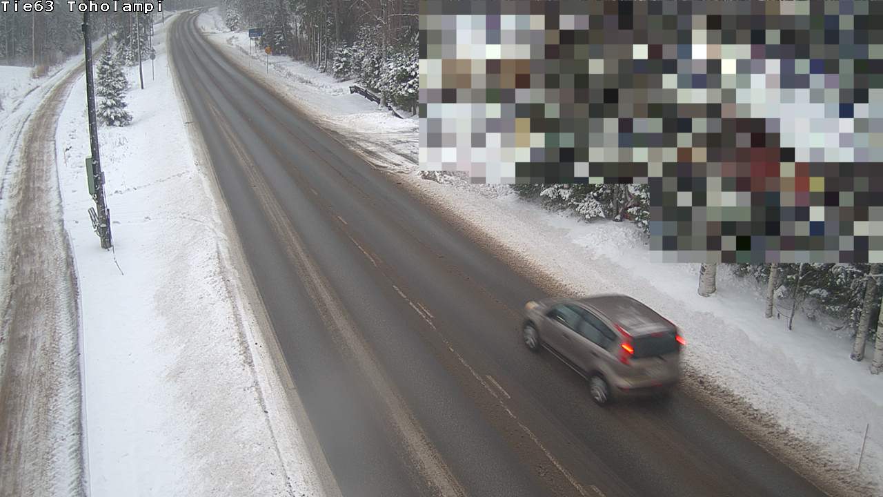 Weather Camera Image Väg 63 Toholampi, Toholampi, Keski-Pohjanmaa