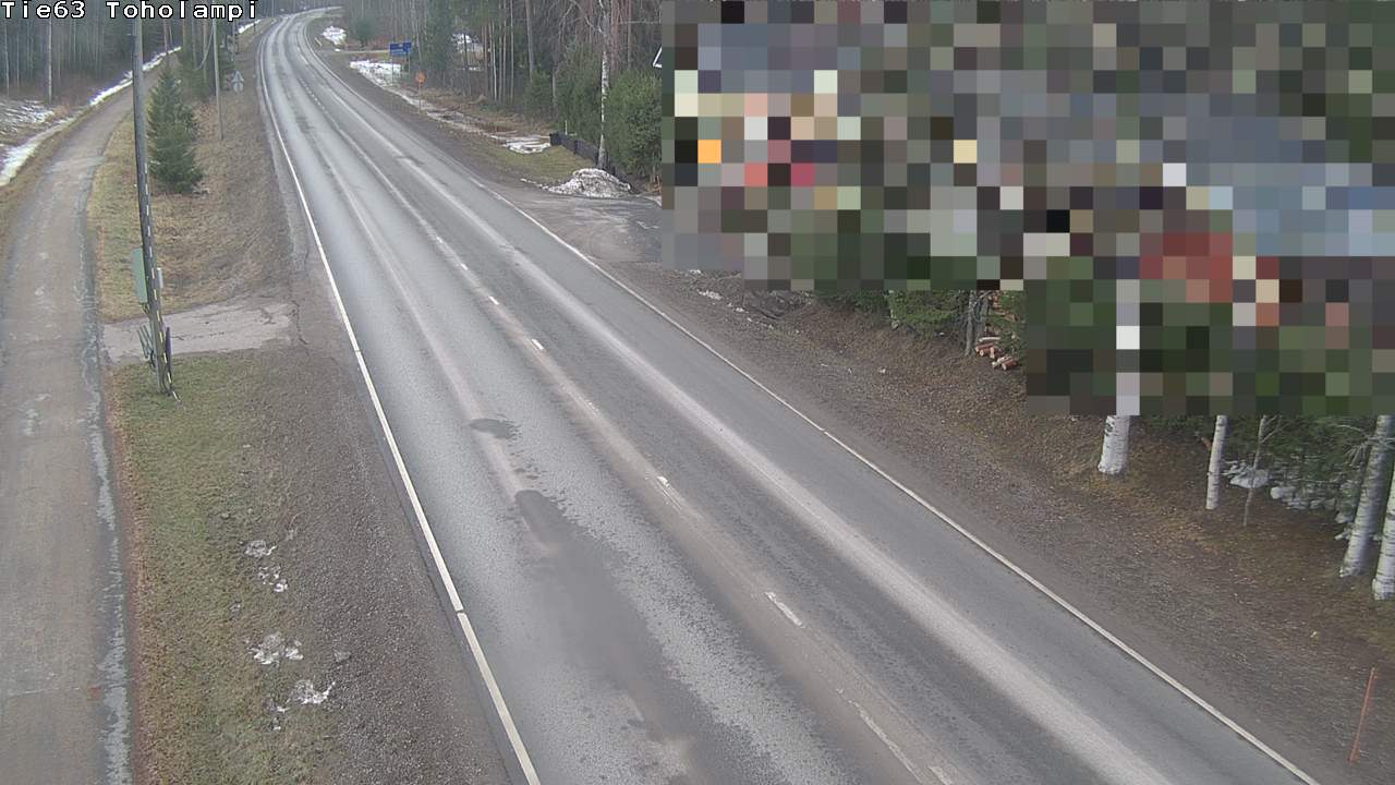 Weather Camera Image Väg 63 Toholampi, Toholampi, Keski-Pohjanmaa