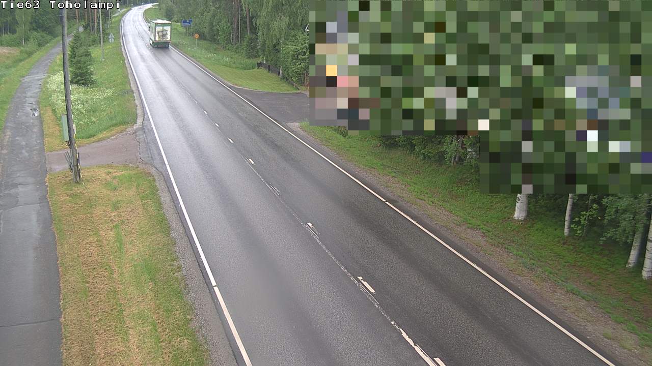 Weather Camera Image Väg 63 Toholampi, Toholampi, Keski-Pohjanmaa