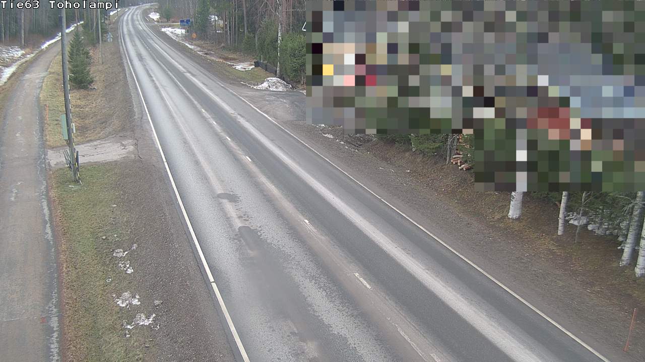 Weather Camera Image Väg 63 Toholampi, Toholampi, Keski-Pohjanmaa