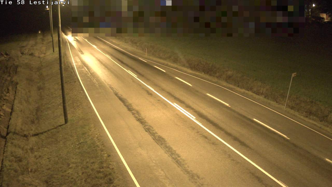 Weather Camera Image Road 58 Lestijärvi, Lestijärvi, Keski-Pohjanmaa