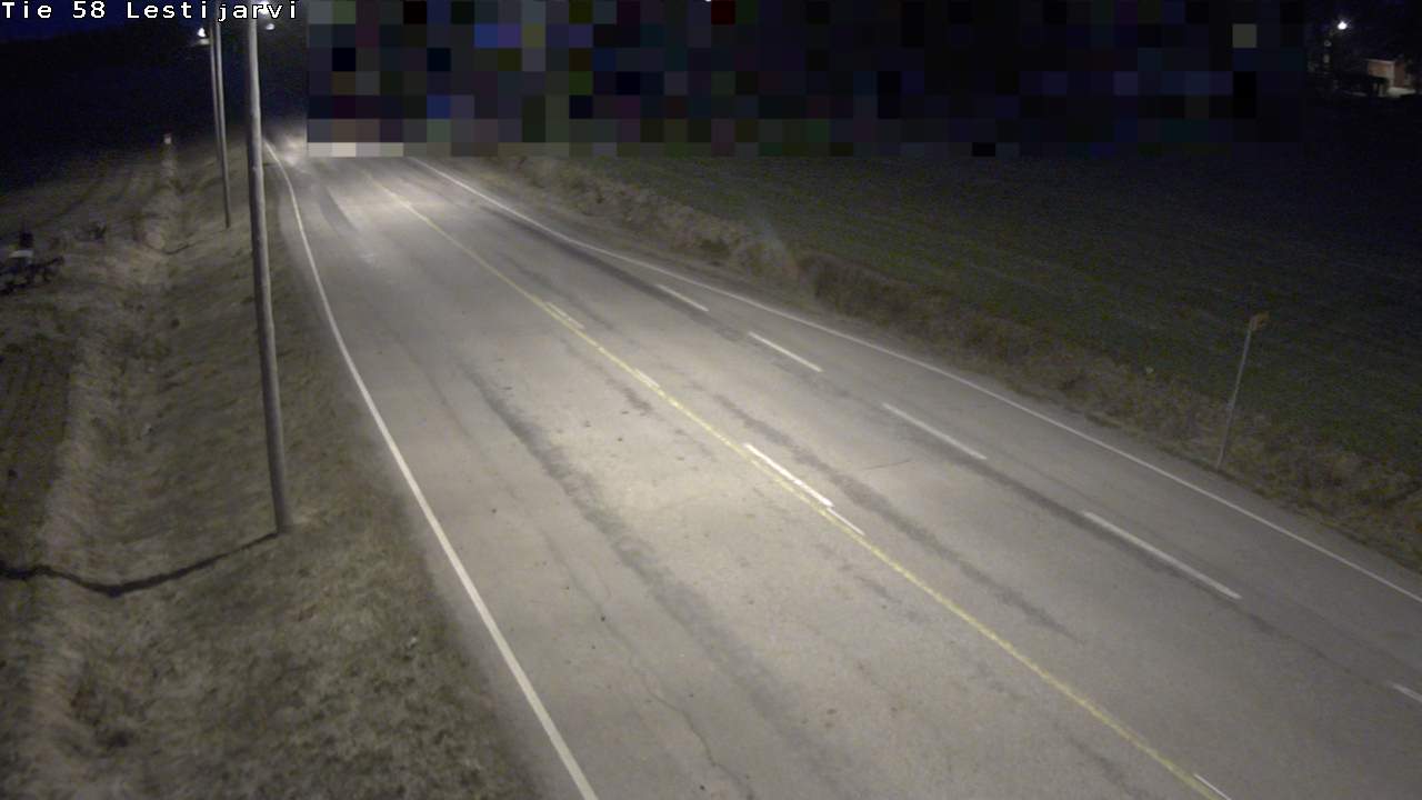 Weather Camera Image Väg 58 Lestijärvi, Lestijärvi, Keski-Pohjanmaa