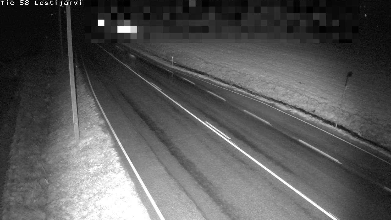 Weather Camera Image Road 58 Lestijärvi, Lestijärvi, Keski-Pohjanmaa