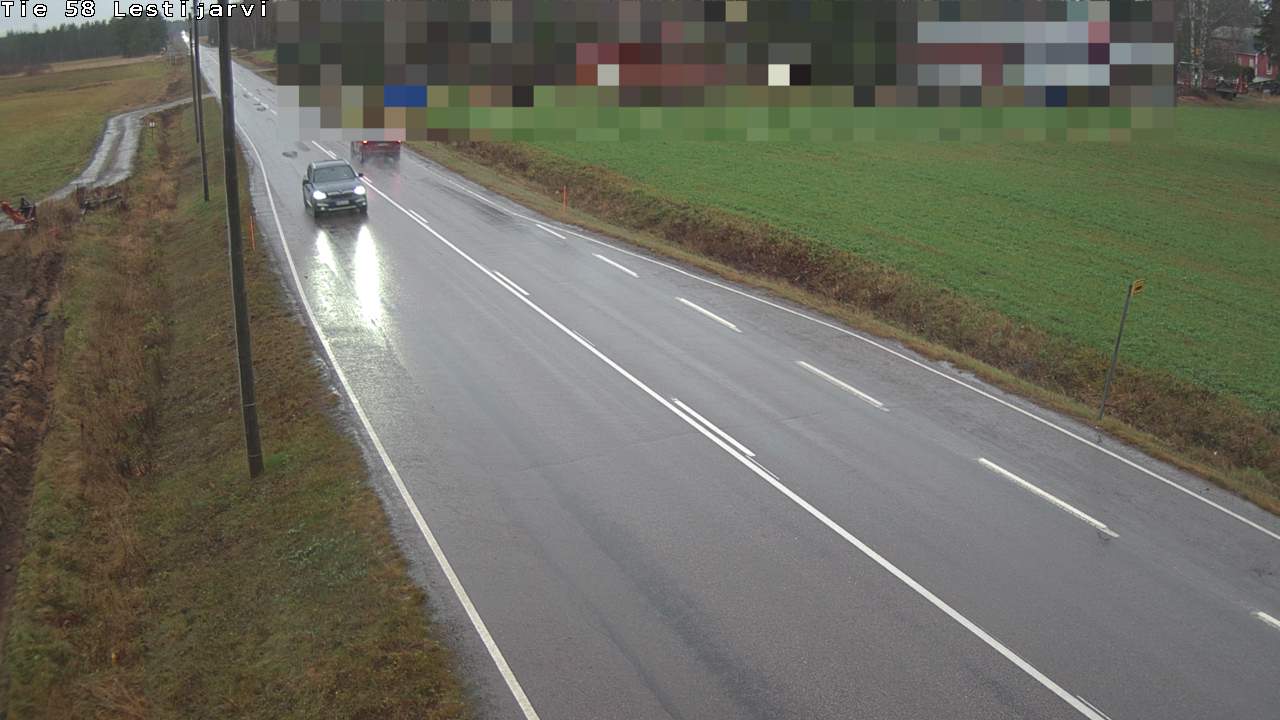 Weather Camera Image Väg 58 Lestijärvi, Lestijärvi, Keski-Pohjanmaa