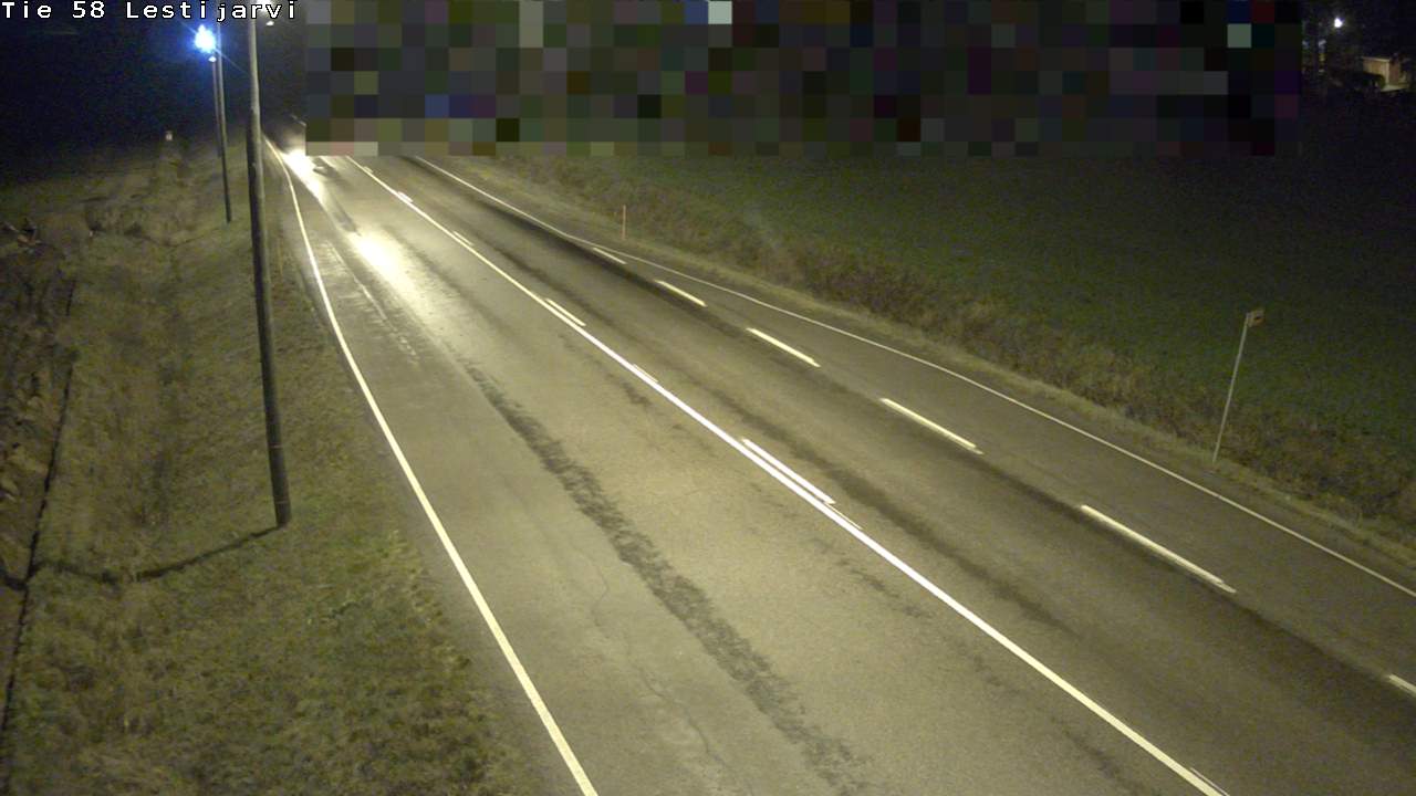 Weather Camera Image Road 58 Lestijärvi, Lestijärvi, Keski-Pohjanmaa