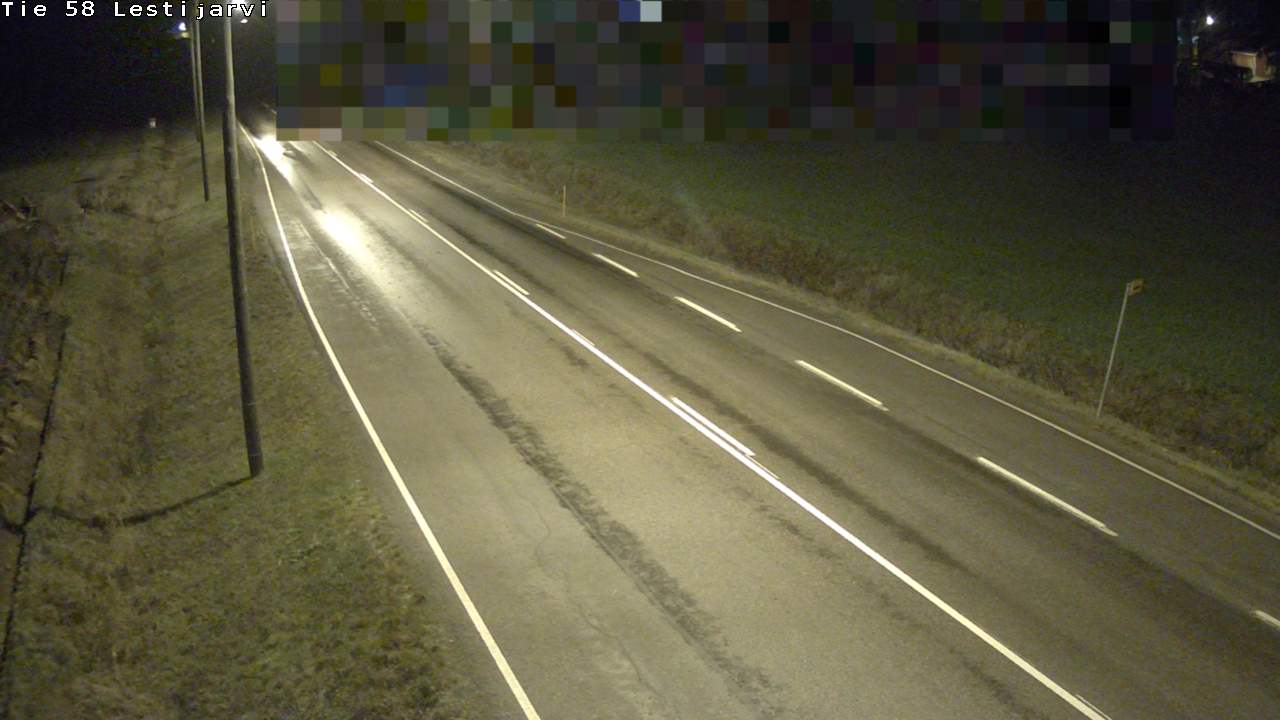 Weather Camera Image Road 58 Lestijärvi, Lestijärvi, Keski-Pohjanmaa