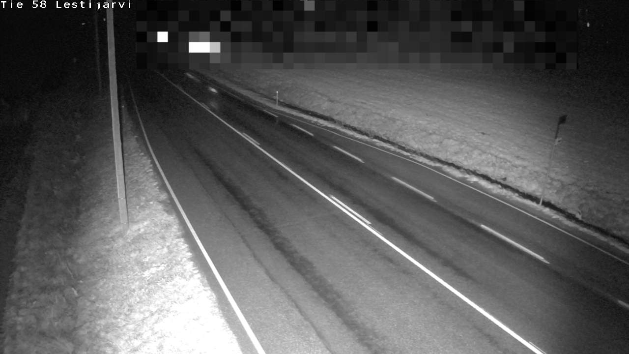 Weather Camera Image Road 58 Lestijärvi, Lestijärvi, Keski-Pohjanmaa
