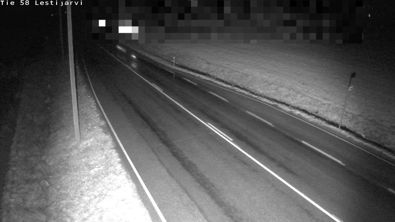 Weather Camera Image Road 58 Lestijärvi, Lestijärvi, Keski-Pohjanmaa