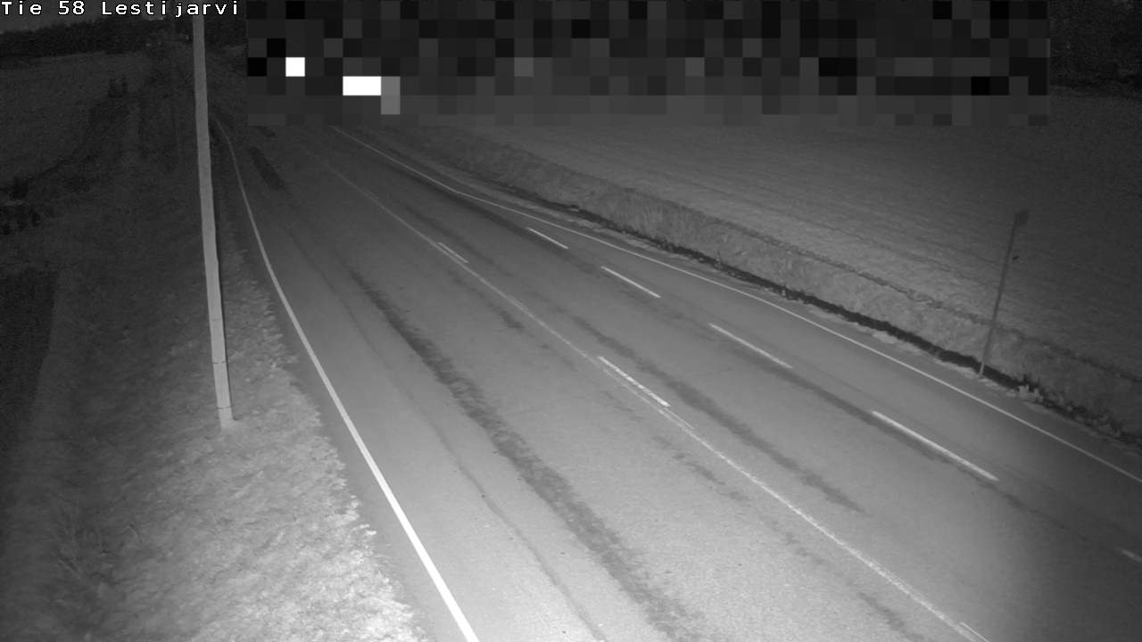 Weather Camera Image Road 58 Lestijärvi, Lestijärvi, Keski-Pohjanmaa