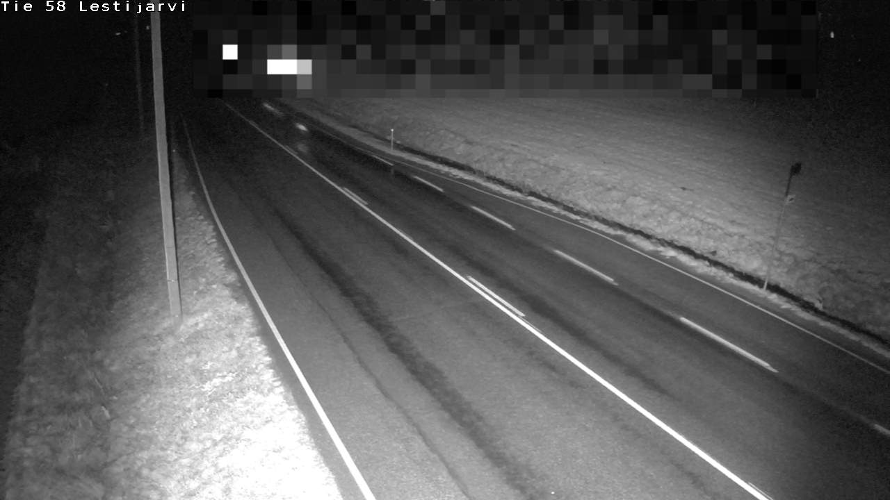 Weather Camera Image Road 58 Lestijärvi, Lestijärvi, Keski-Pohjanmaa
