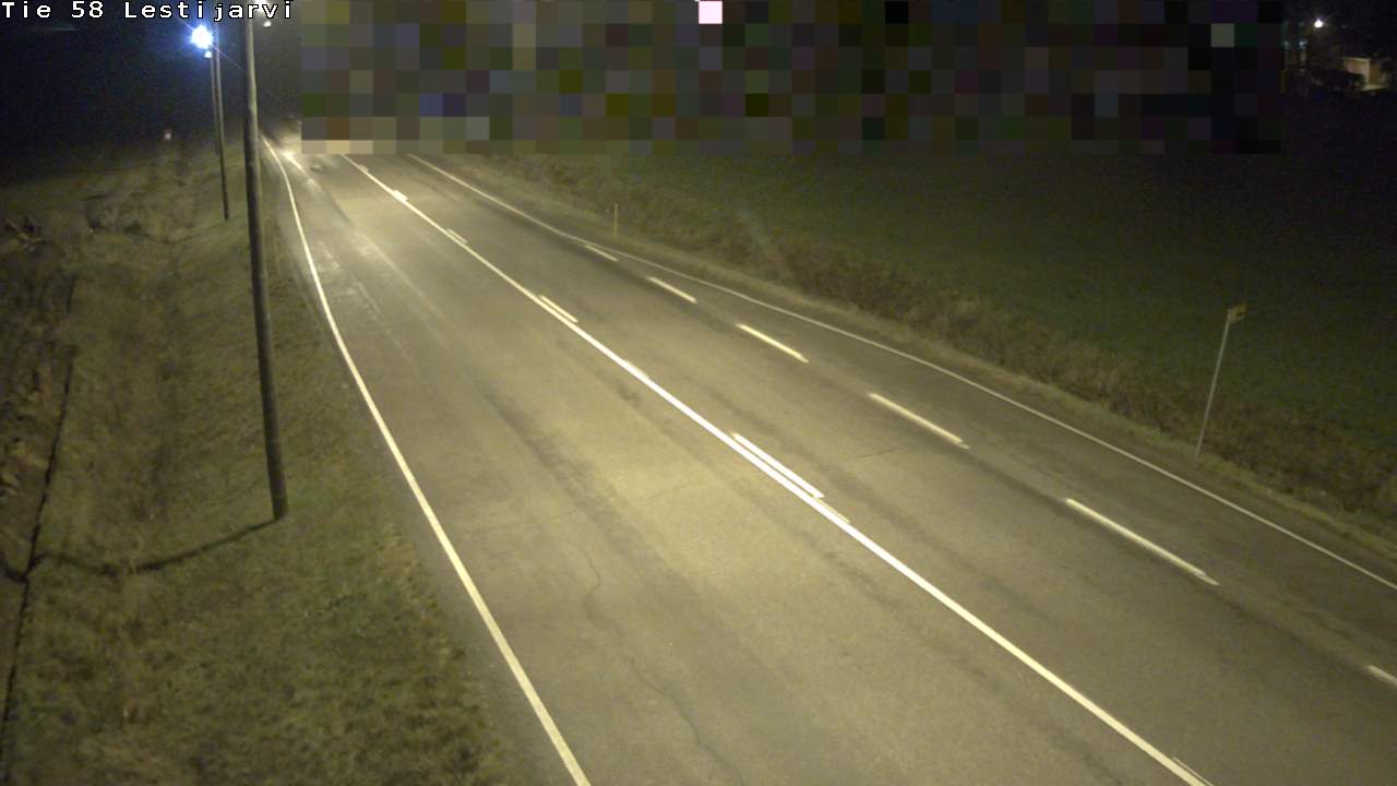 Weather Camera Image Road 58 Lestijärvi, Lestijärvi, Keski-Pohjanmaa
