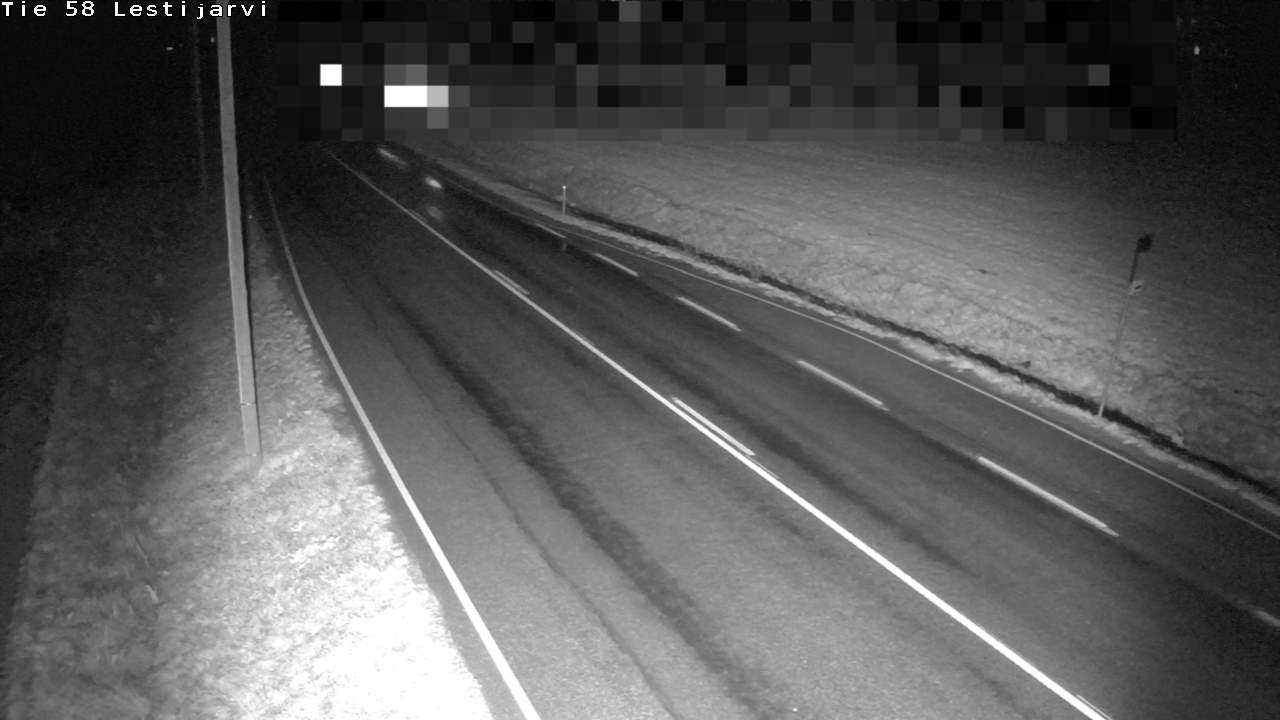 Weather Camera Image Road 58 Lestijärvi, Lestijärvi, Keski-Pohjanmaa