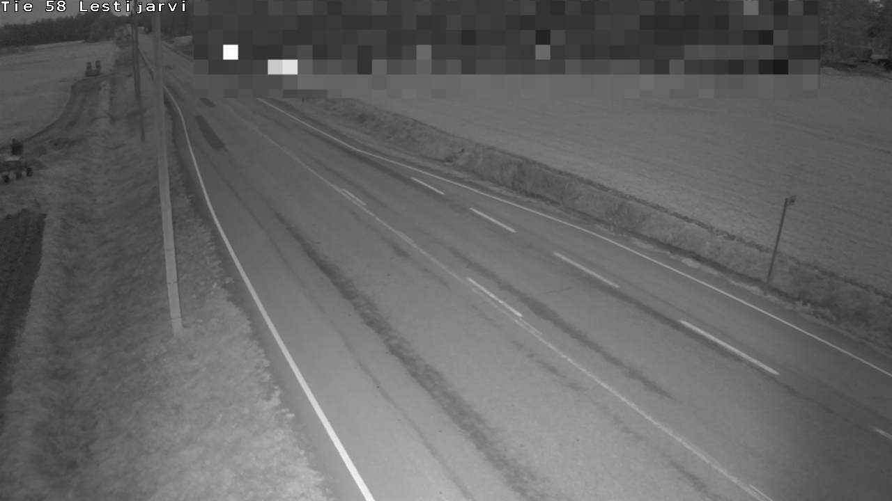 Weather Camera Image Väg 58 Lestijärvi, Lestijärvi, Keski-Pohjanmaa