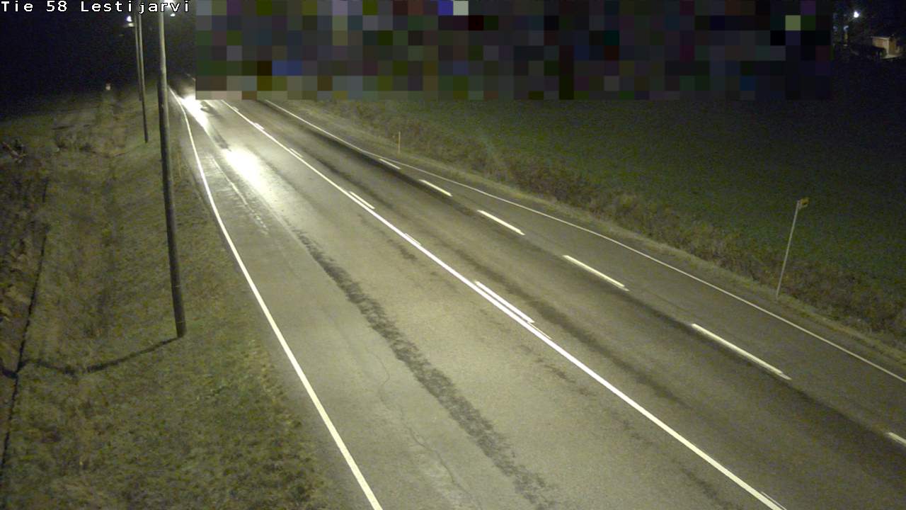 Weather Camera Image Road 58 Lestijärvi, Lestijärvi, Keski-Pohjanmaa