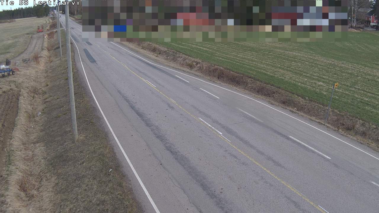 Weather Camera Image Road 58 Lestijärvi, Lestijärvi, Keski-Pohjanmaa