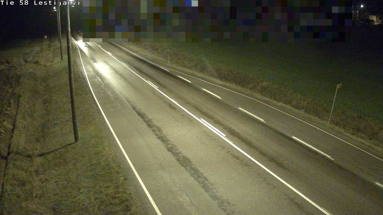 Weather Camera Image Road 58 Lestijärvi, Lestijärvi, Keski-Pohjanmaa