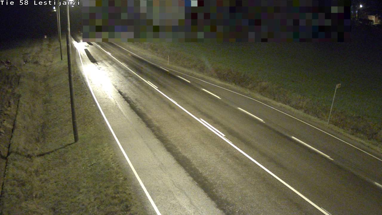 Weather Camera Image Road 58 Lestijärvi, Lestijärvi, Keski-Pohjanmaa