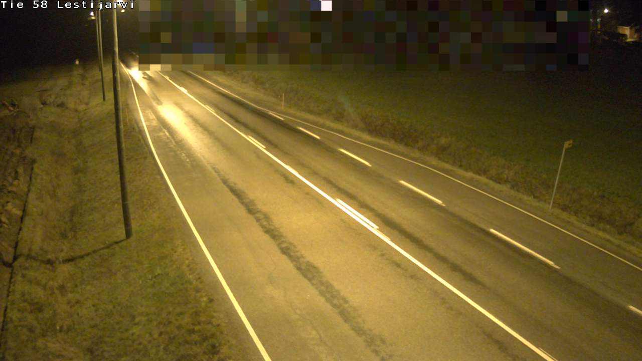 Weather Camera Image Road 58 Lestijärvi, Lestijärvi, Keski-Pohjanmaa