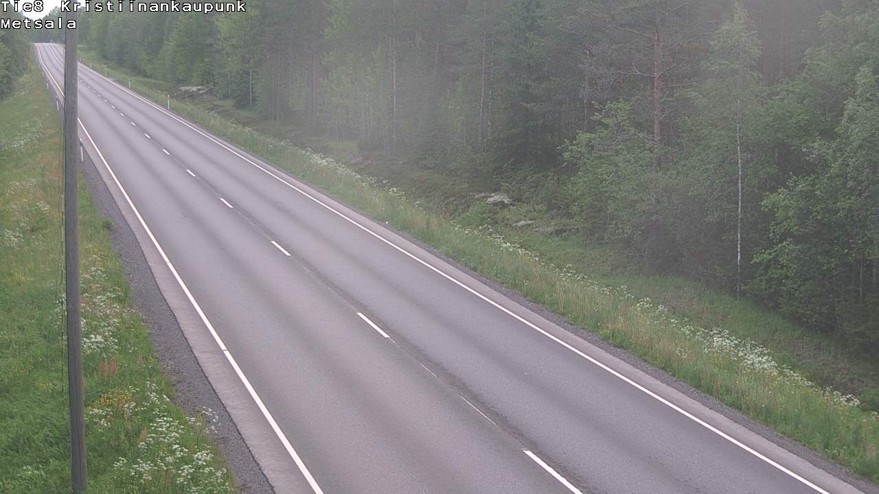 Kelikamerat Kuva Tie 8 Kristiinankaupunki, Metsälä, Kristiinankaupunki, Pohjanmaa