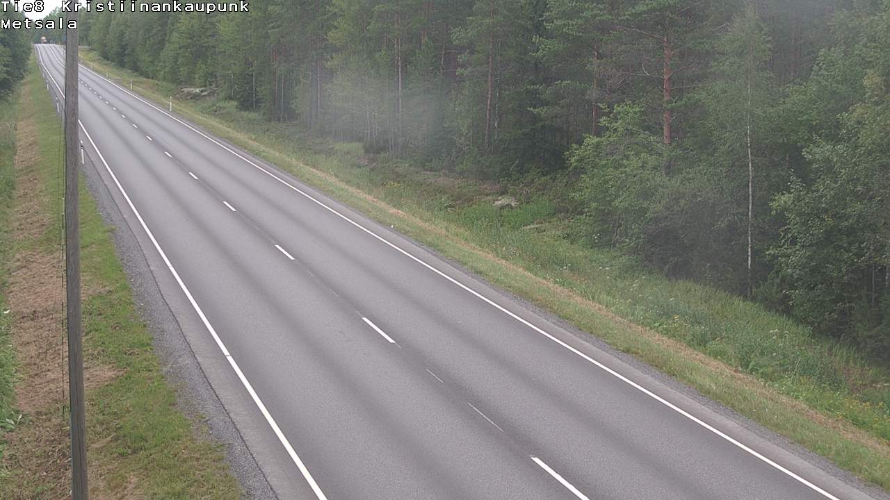 Kelikamerat Kuva Tie 8 Kristiinankaupunki, Metsälä, Kristiinankaupunki, Pohjanmaa