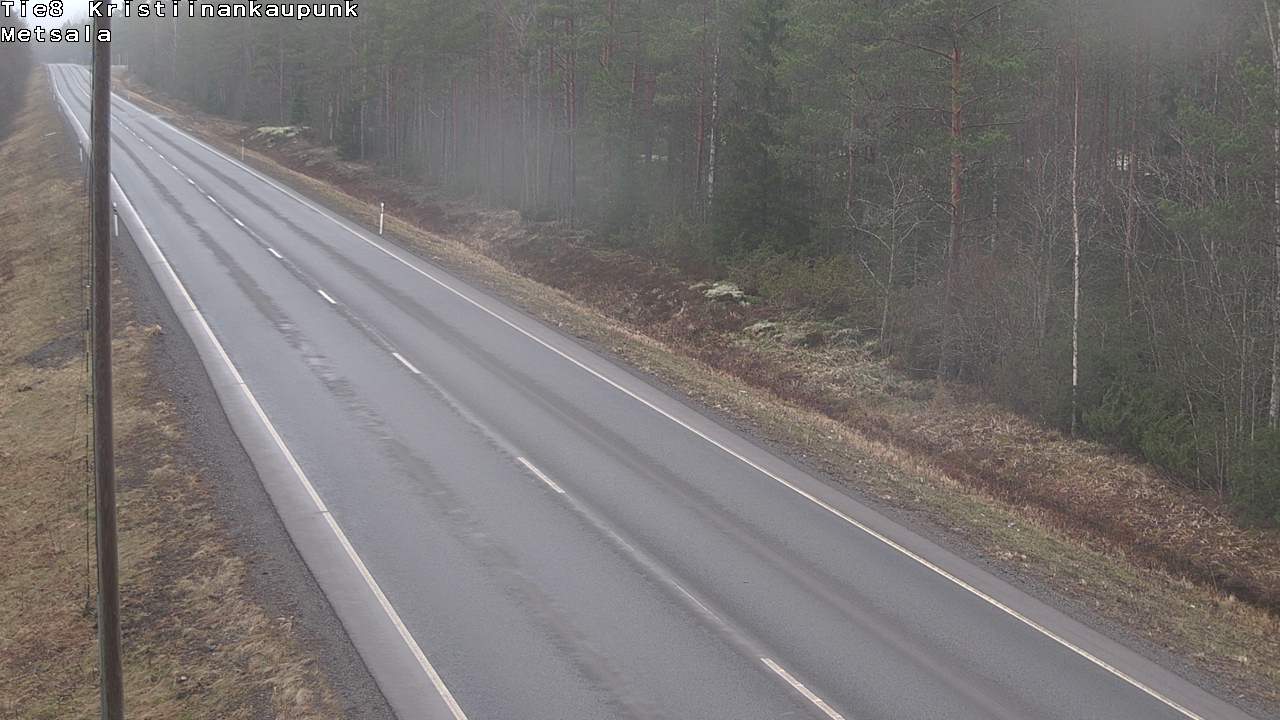 Kelikamerat Kuva Tie 8 Kristiinankaupunki, Metsälä, Kristiinankaupunki, Pohjanmaa