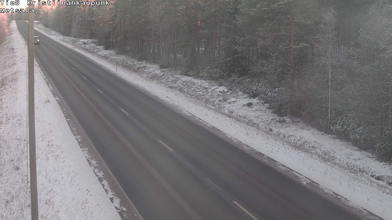 Weather Camera Image Väg 8 Kristinestad, Ömossa, Kristiinankaupunki, Pohjanmaa