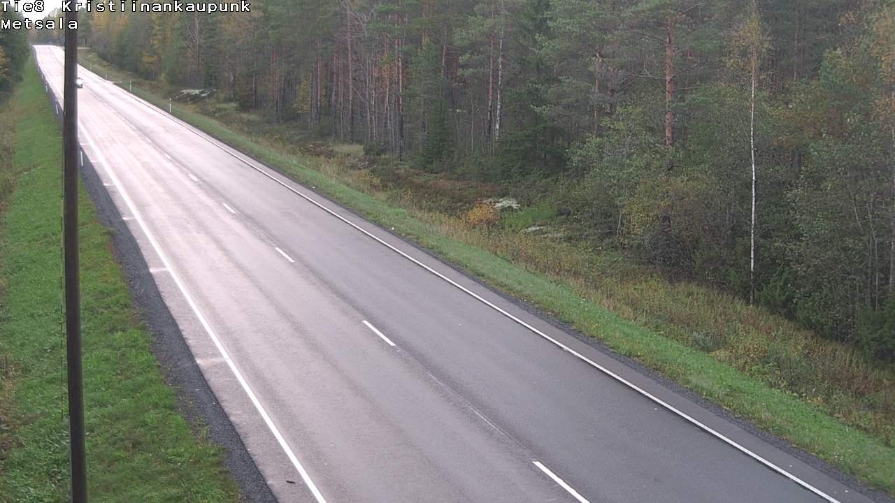 Kelikamerat Kuva Tie 8 Kristiinankaupunki, Metsälä, Kristiinankaupunki, Pohjanmaa