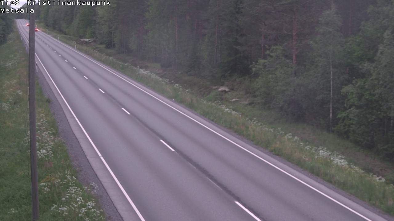 Kelikamerat Kuva Tie 8 Kristiinankaupunki, Metsälä, Kristiinankaupunki, Pohjanmaa