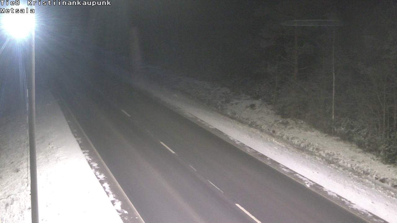 Weather Camera Image Väg 8 Kristinestad, Ömossa, Kristiinankaupunki, Pohjanmaa