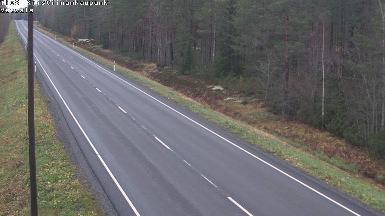 Kelikamerat Kuva Tie 8 Kristiinankaupunki, Metsälä, Kristiinankaupunki, Pohjanmaa