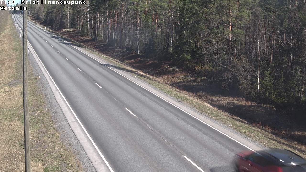 Weather Camera Image Väg 8 Kristinestad, Ömossa, Kristiinankaupunki, Pohjanmaa