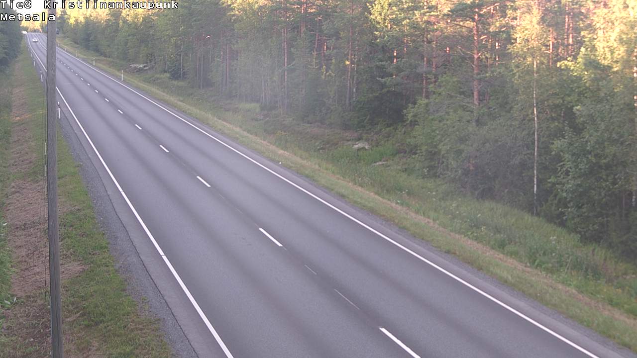 Kelikamerat Kuva Tie 8 Kristiinankaupunki, Metsälä, Kristiinankaupunki, Pohjanmaa