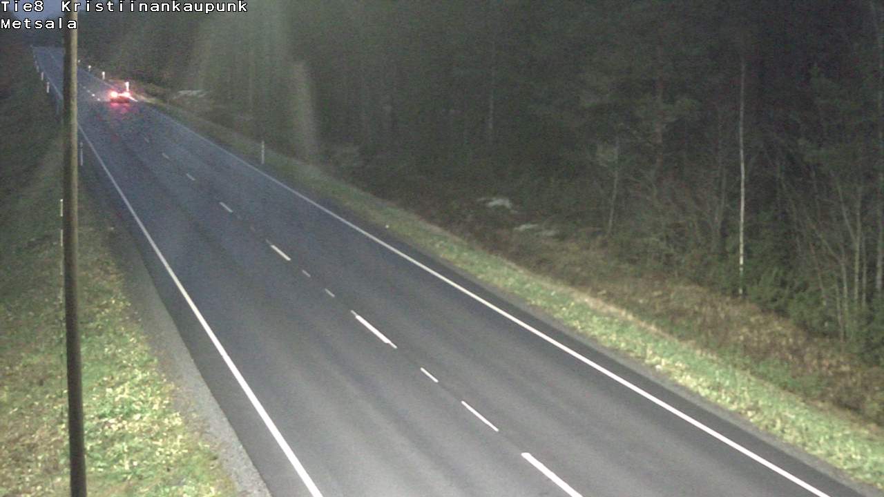Kelikamerat Kuva Tie 8 Kristiinankaupunki, Metsälä, Kristiinankaupunki, Pohjanmaa