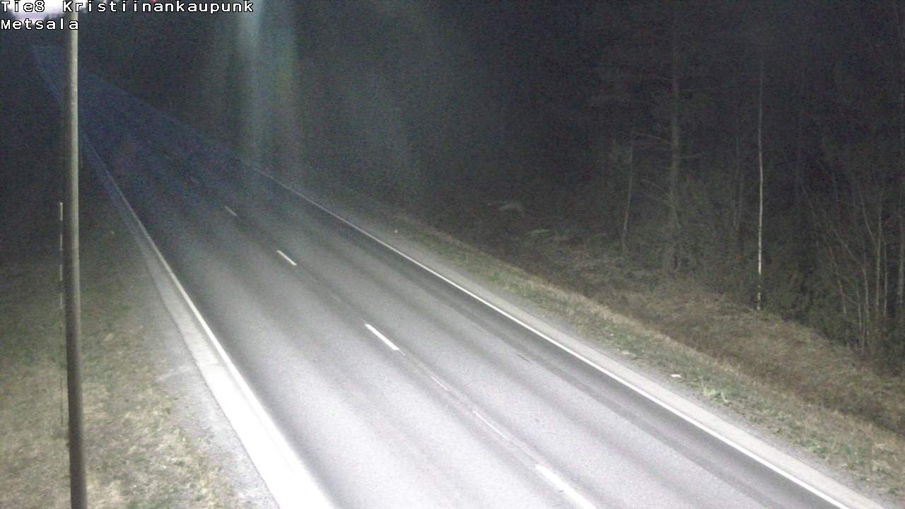 Weather Camera Image Väg 8 Kristinestad, Ömossa, Kristiinankaupunki, Pohjanmaa