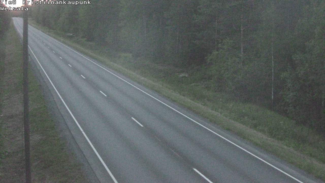 Kelikamerat Kuva Tie 8 Kristiinankaupunki, Metsälä, Kristiinankaupunki, Pohjanmaa